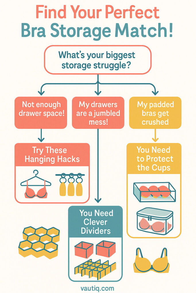 Bra Storage & Underwear Organization Ideas