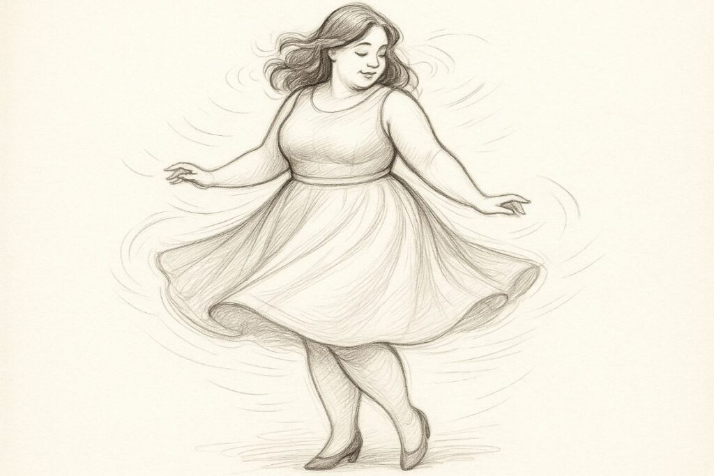 A-Line Dresses for Thicker Thighs or Hips