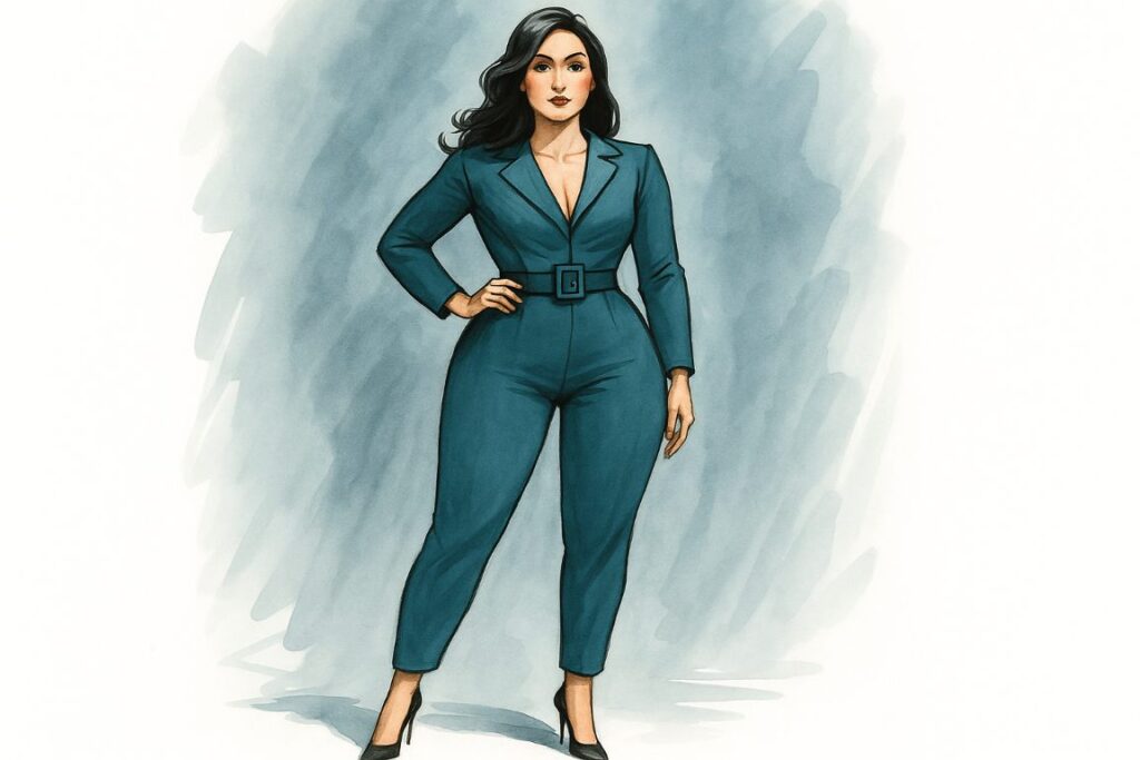Jumpsuits for Hourglass Figures