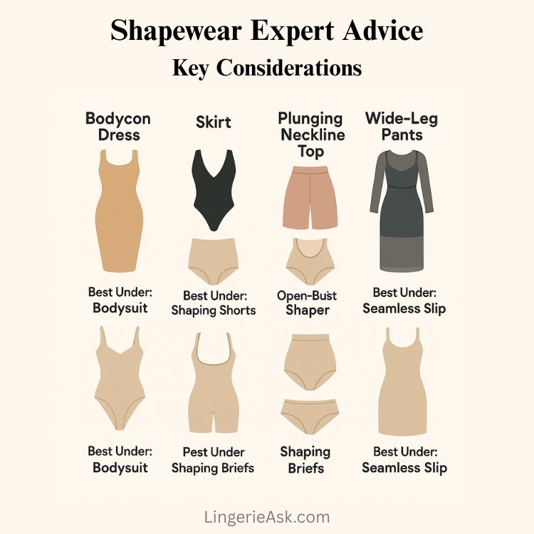 Shapewear Outfit Pairing Quick Guide